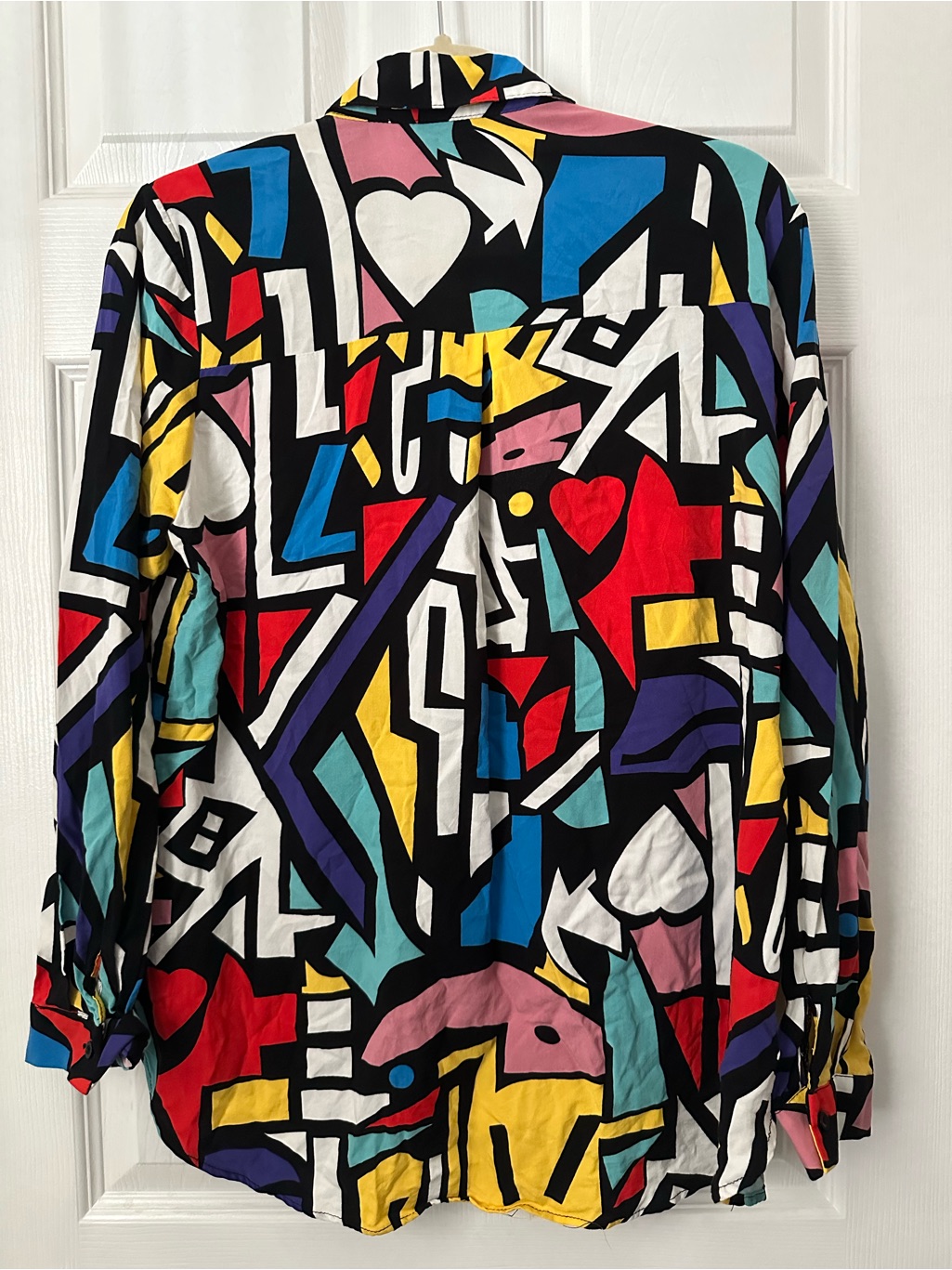 Big Bud Press Colorblock Geometric Button-Down Shirt - Multicolor — image 2 of 4